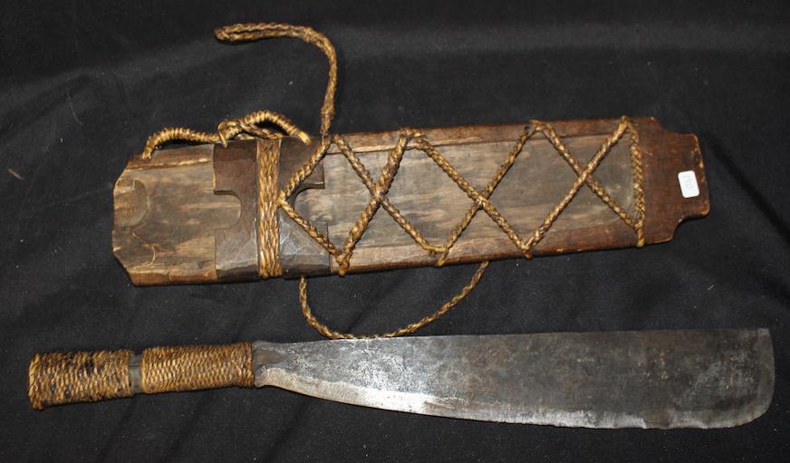 Antique Machete w/ Sheath (1 of 1)