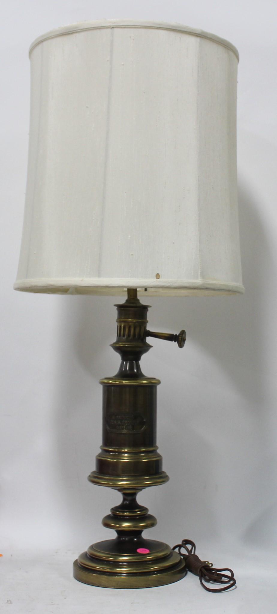 Antique French Brass Lamp Base (1 of 2)