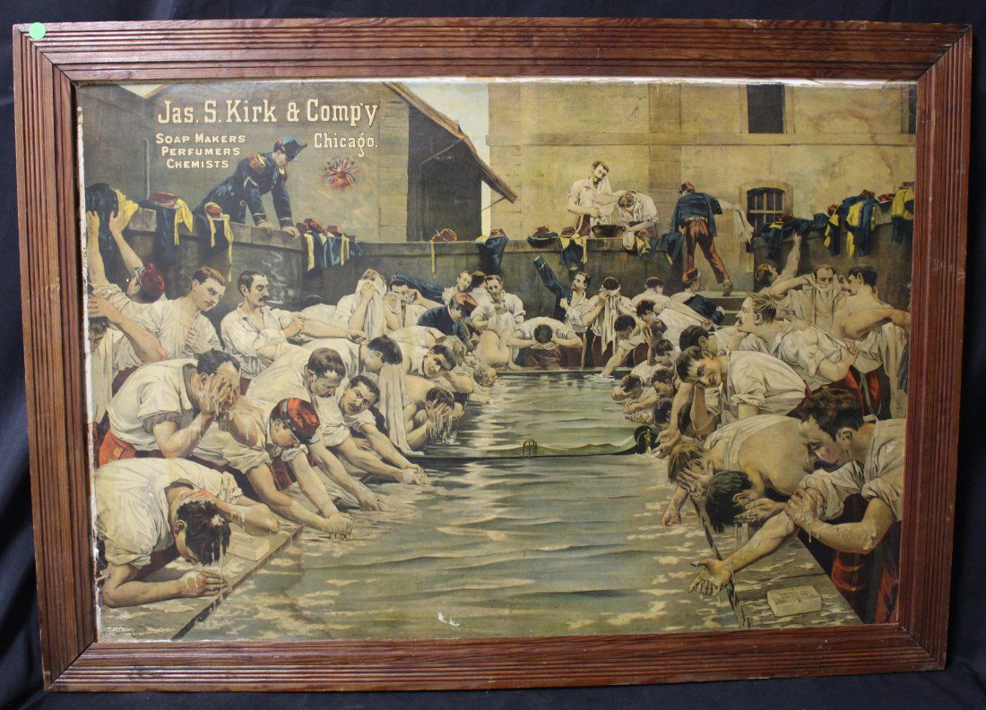 Jos. S. Kirk & Comp'y Soap Makers Chicago Advertising Poster (1 of 3)