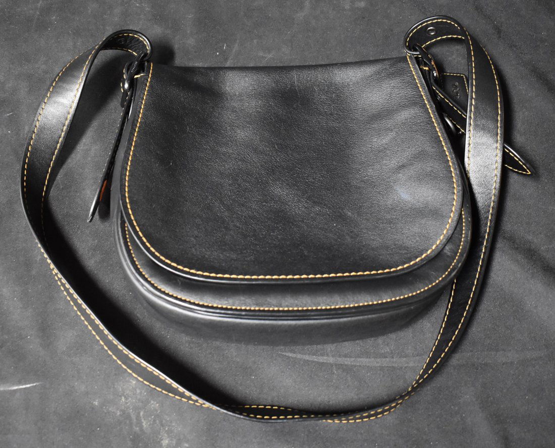 Coach Leather Saddle  Handbag (1 of 5)