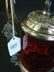 124: VICTORIAN PICKLE CASTOR WITH CRANBERRY INSERT - 2