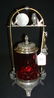 124: VICTORIAN PICKLE CASTOR WITH CRANBERRY INSERT - 3