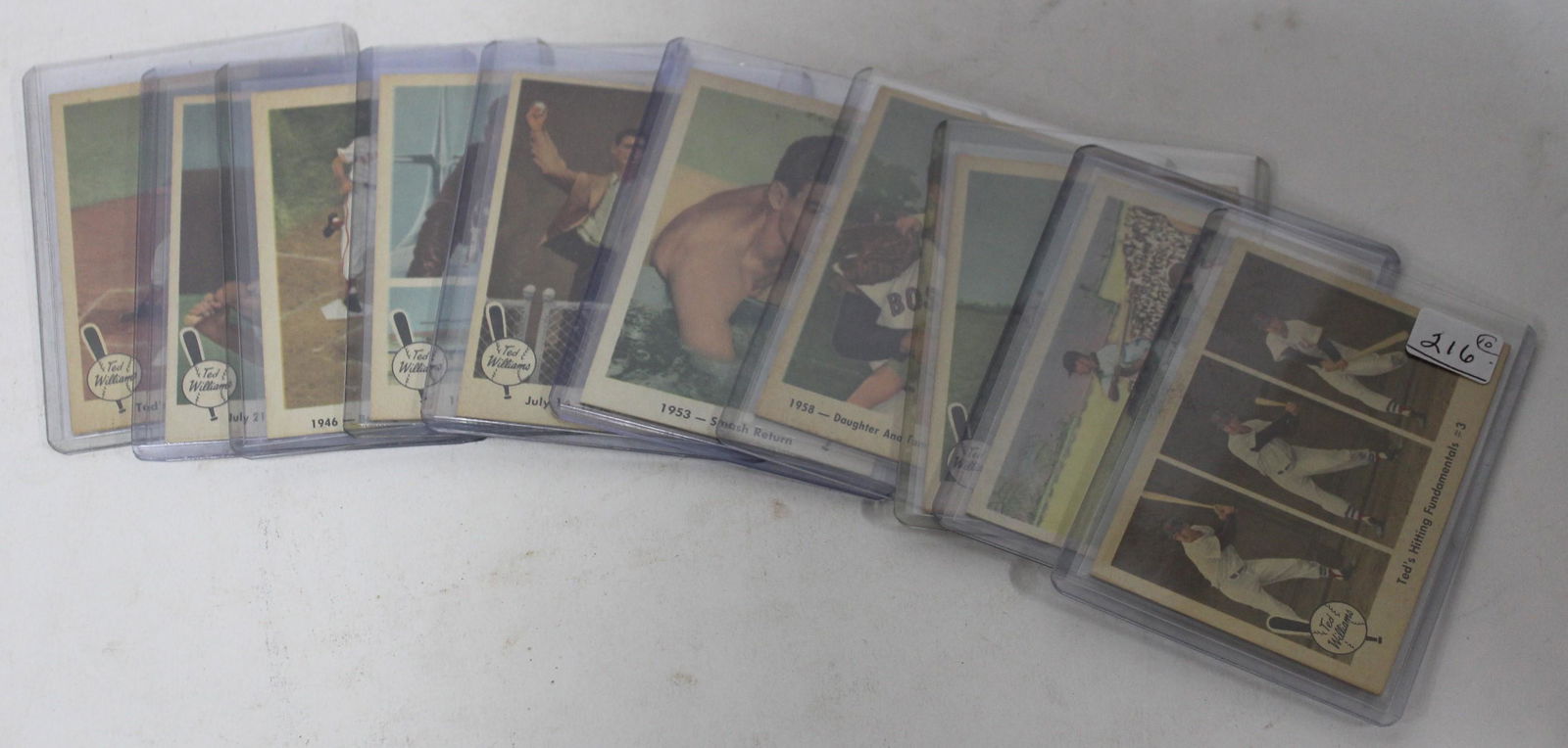 1959 Fleer Ted Williams Lot (10) (1 of 8)