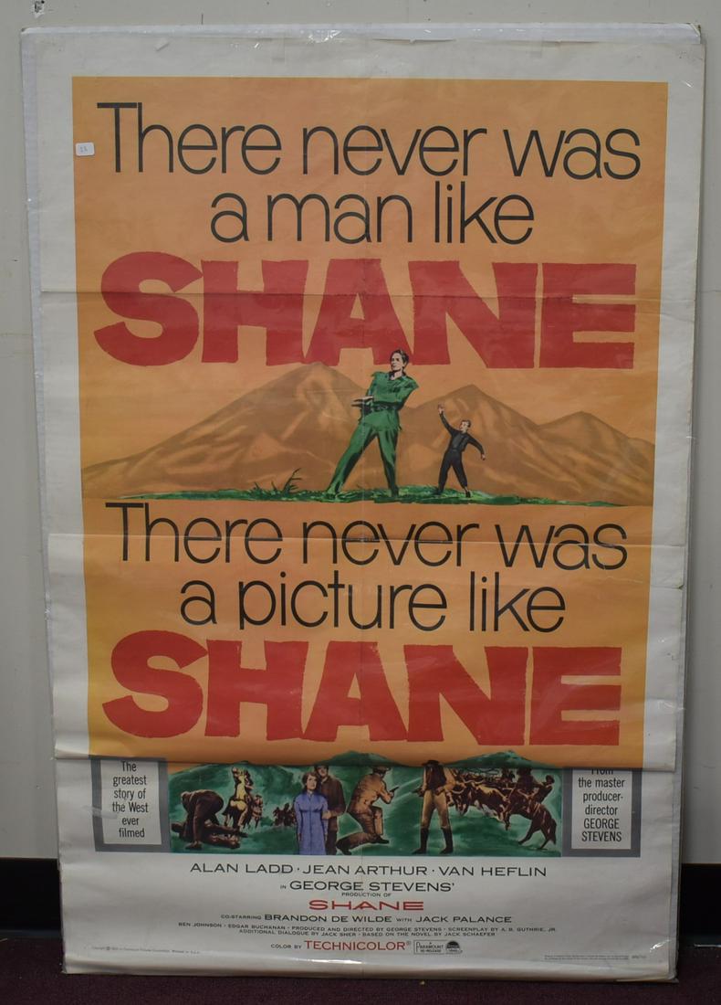 Antique Movie Poster Shane (1 of 2)