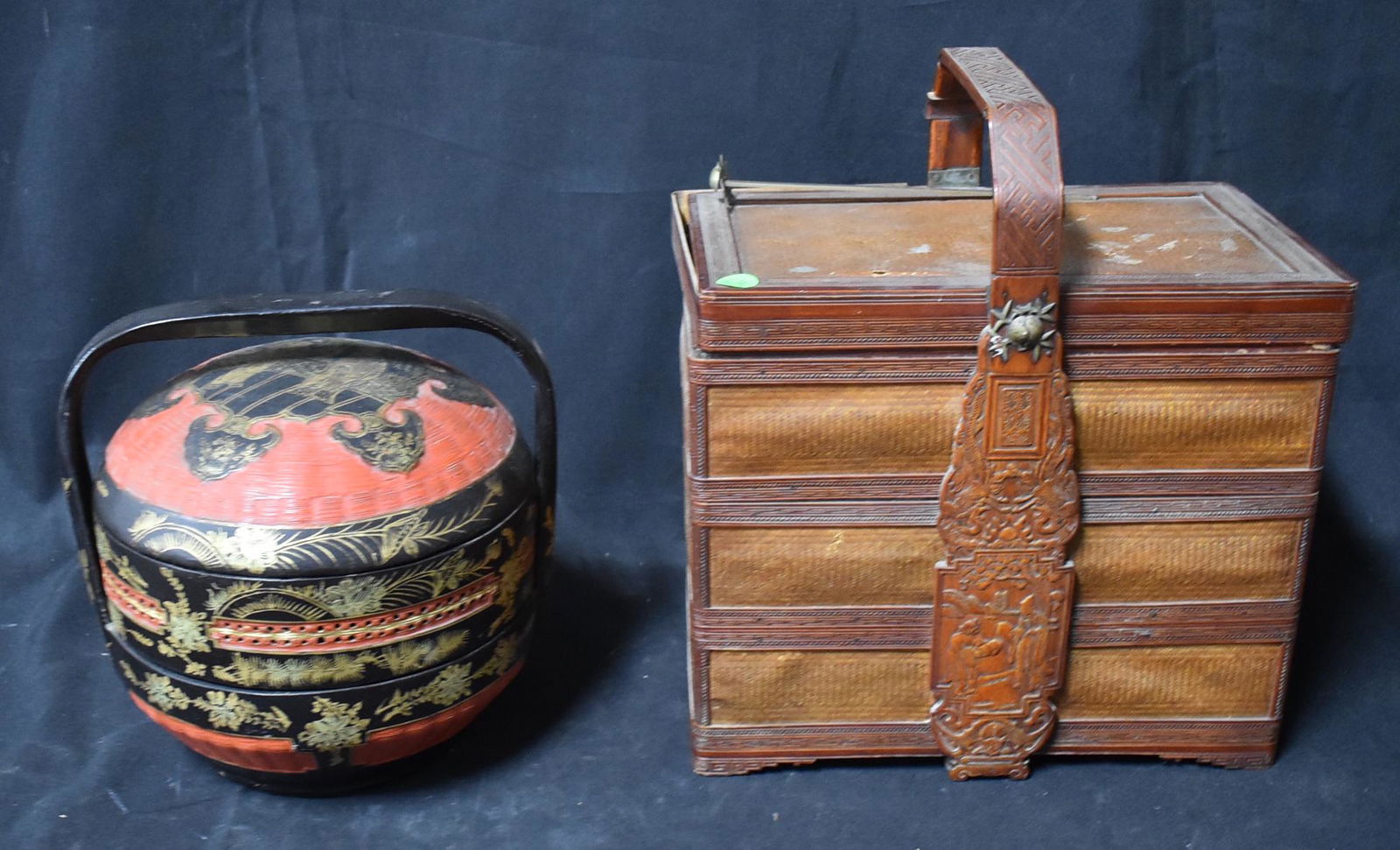 Oriental Multi-Compartment Baskets (2) (1 of 6)