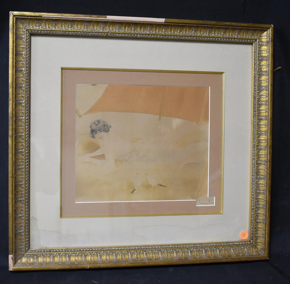 Original Louis Icart Print. Signed (1 of 4)