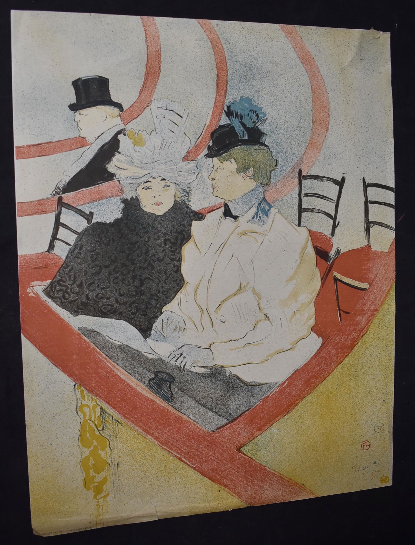 Toulouse-Lautrec Print (1 of 5)