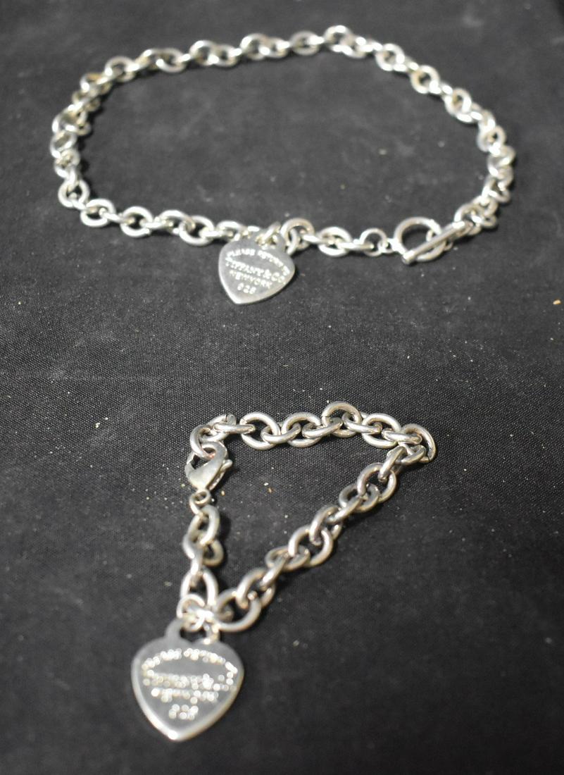 Tiffany & Co. Sterling Silver Necklace & Bracelet (1 of 3)