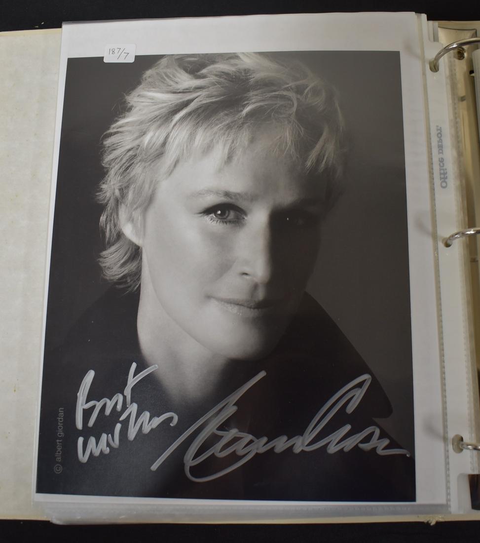 Glenn Close Autographs (7) (1 of 2)