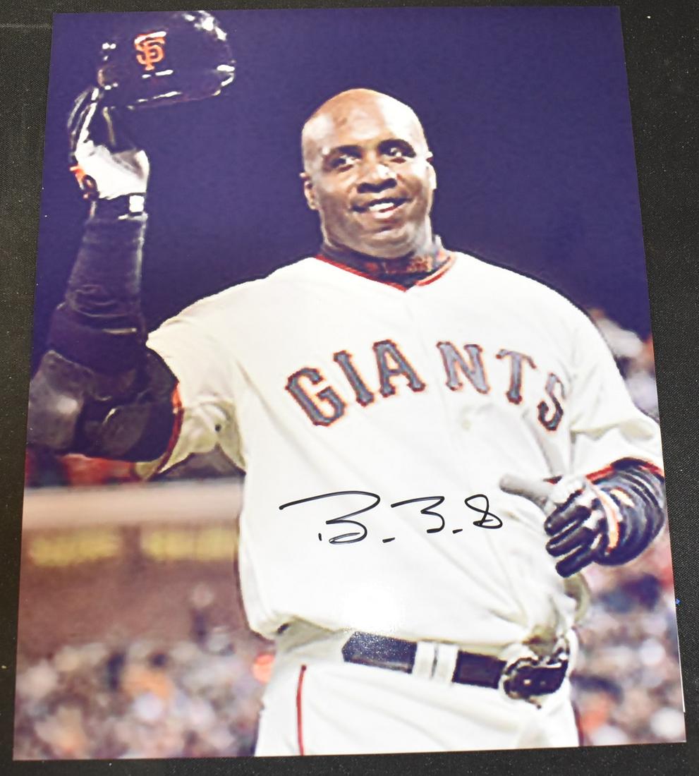 Barry Bonds Signed Photo (1 of 1)