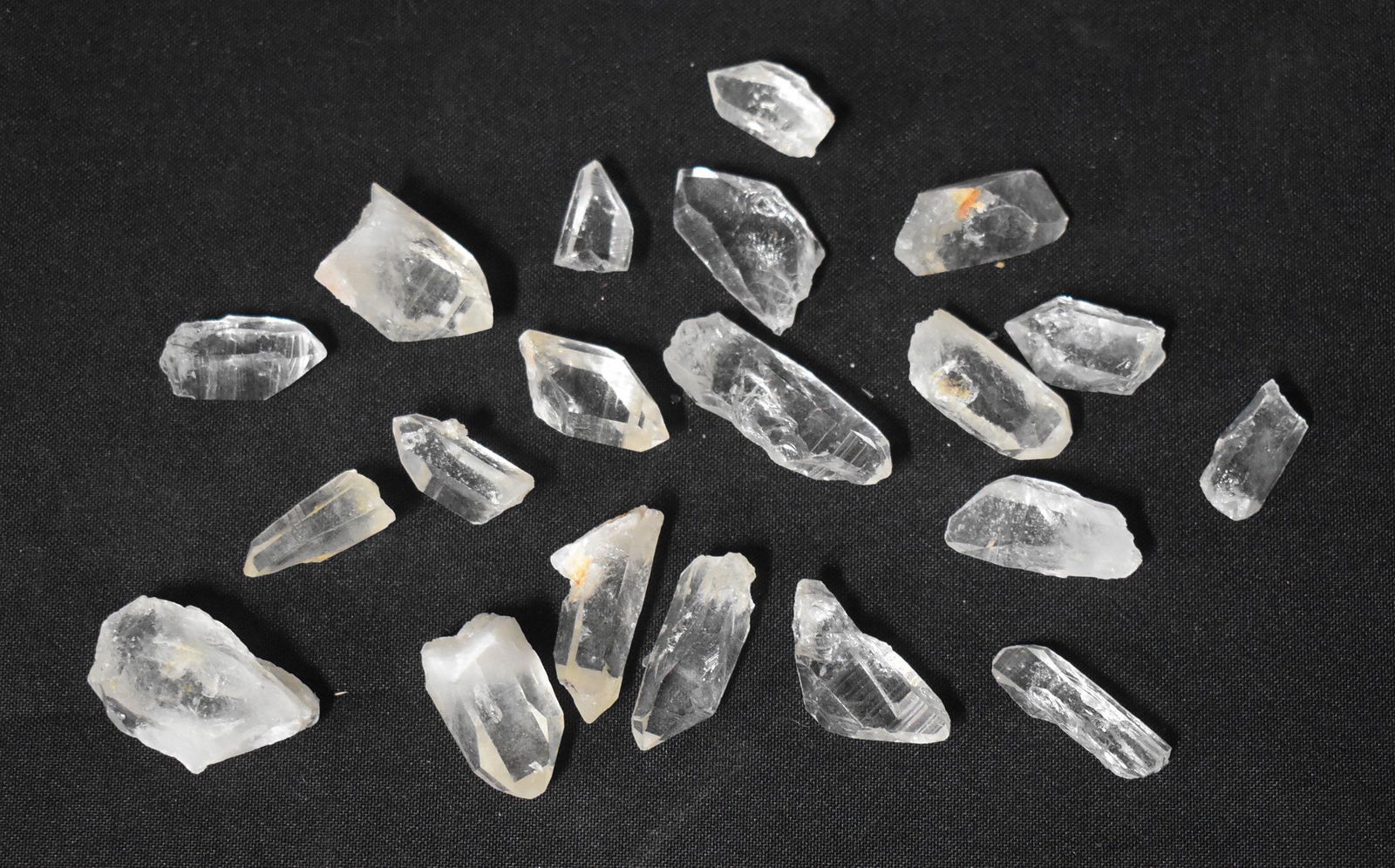 Lot of Quartz Crystal Points (20) (1 of 2)