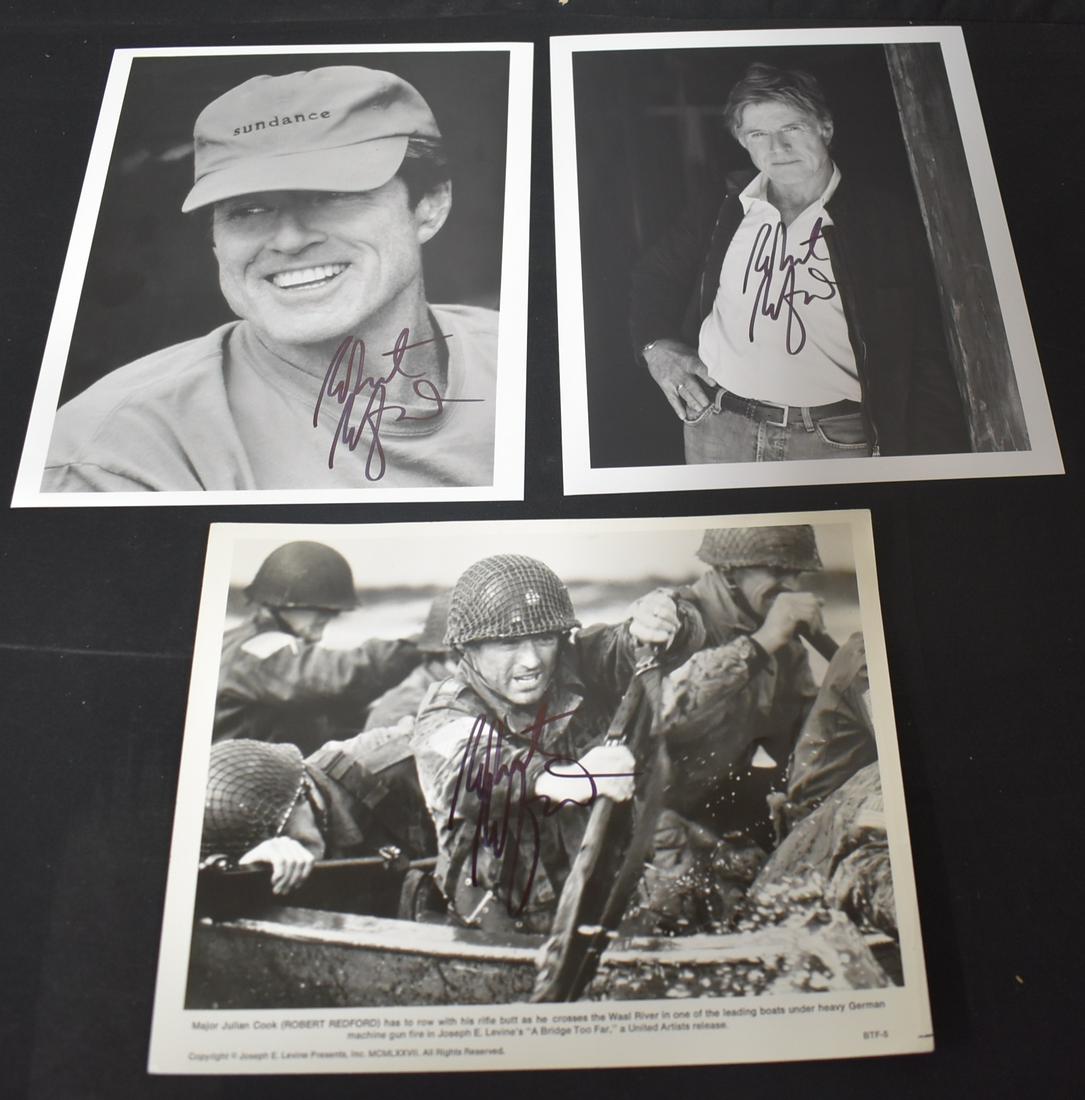 Autographed Photos Robert Redford (3) (1 of 4)