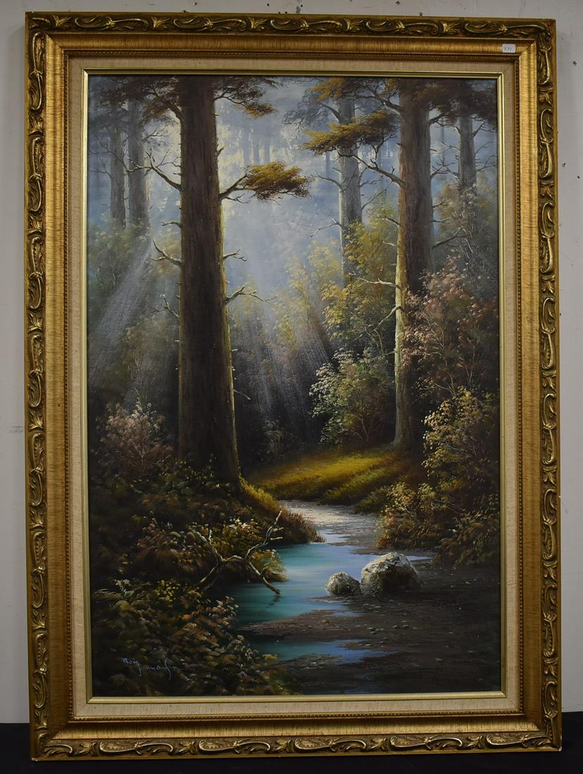 Roy Mason. Oil Painting. Signed (1 of 2)