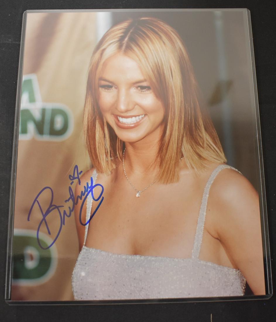 Britney Spears Signed Photo (1 of 1)