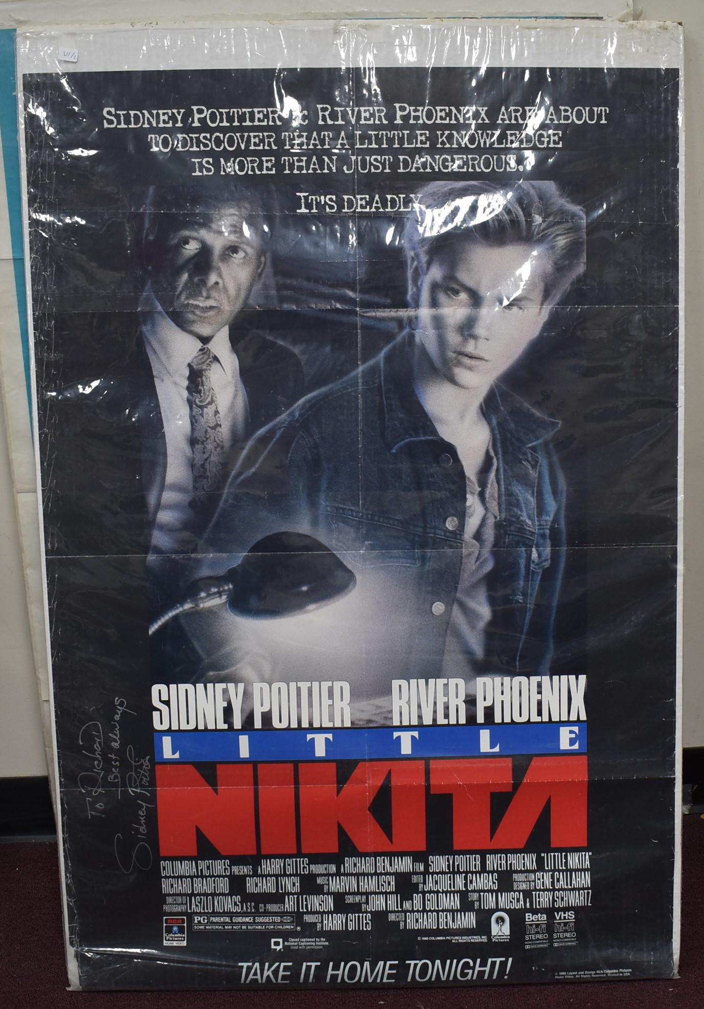 Sidney Poitier River Phoenix Autographed Photo & Poster (1 of 3)