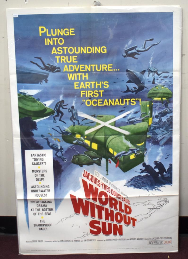 Antique Movie Poster World Without Sun (1 of 1)