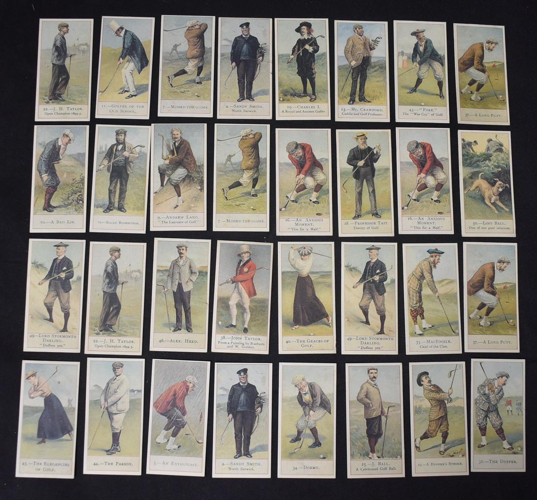 Set of Copes Golfers Reprint Cards: Great looking cards