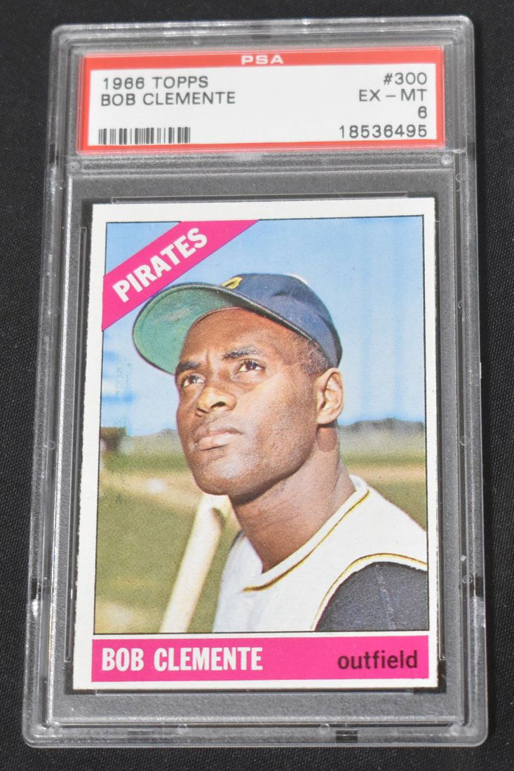 1966 Topps Bob Clemente Card (1 of 1)