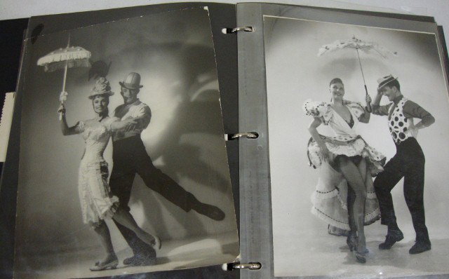 TWO PHOTO ALBUMS BY PHOTOGRAPHER KOPKO: Photos, portraits, theatre & dance, along with movie stars to include Henry Fonda, Susan Strasburg & Shirley Jones, etc… 8 x 0