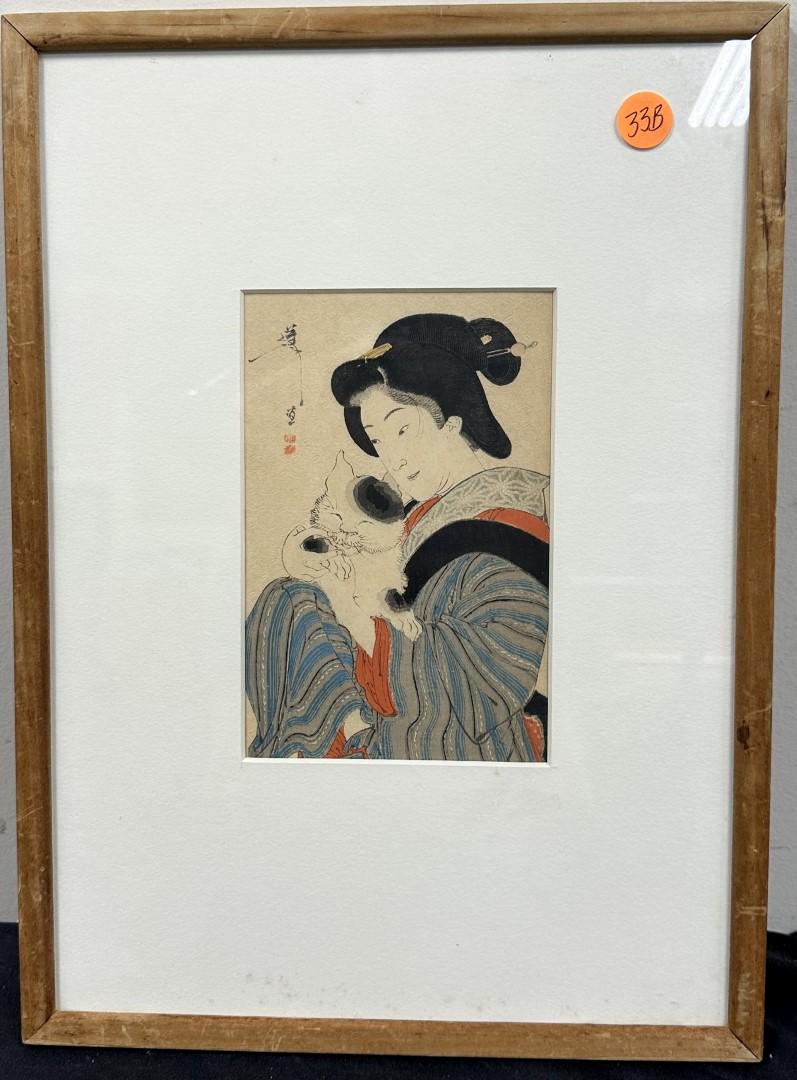 Japanese Woodblock Print (1 of 3)