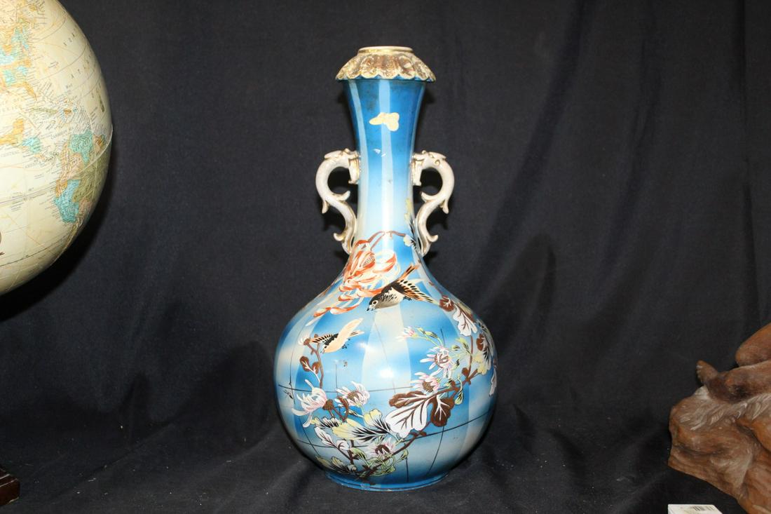 Unusual Antique Oriental Vase (1 of 1)