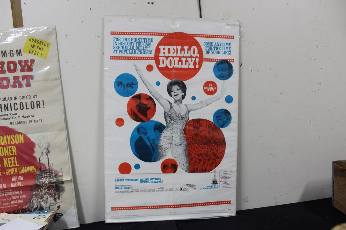 Hello Dolly Movie Poster & Window Card (1 of 2)