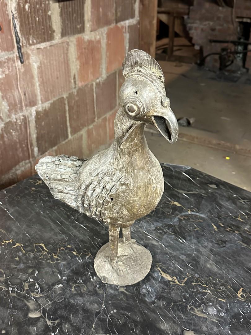 Benin Style African Bronze Chicken (1 of 4)