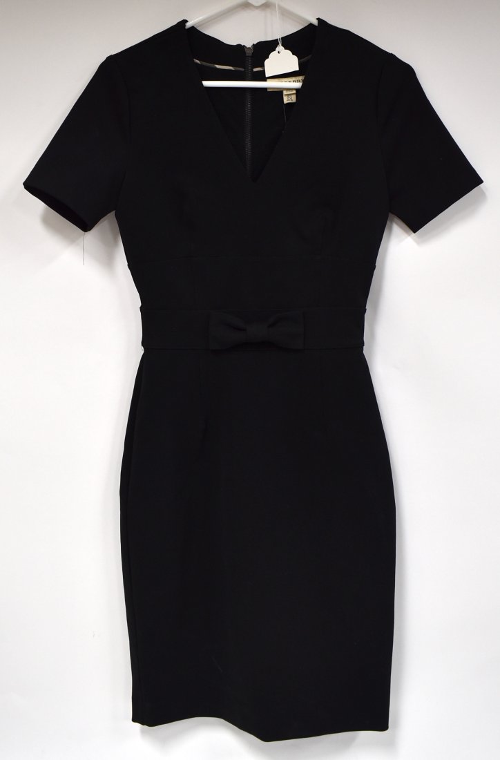 Burberry of London Dress. Original Tags: burberry of London black day dress. Size 12, US 10 with original tags, never worn, $795 price tag.