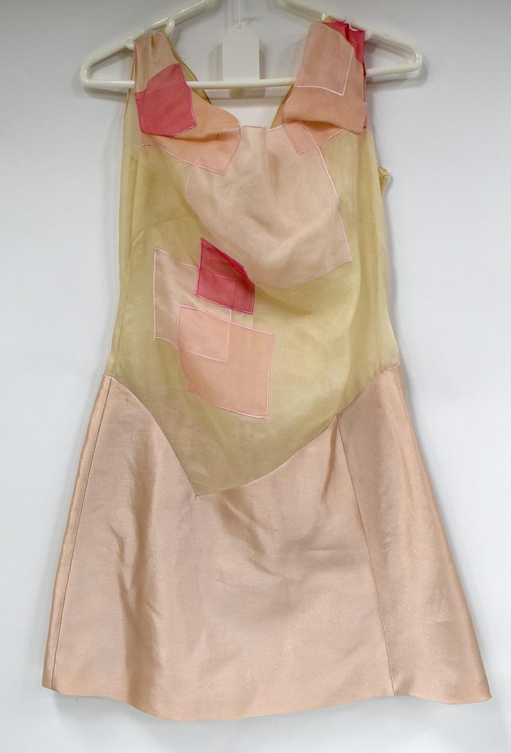 Vintage Couture Givenchy Dress: Blend of cotton silk and viscosa. 51:15:34. SIze 38