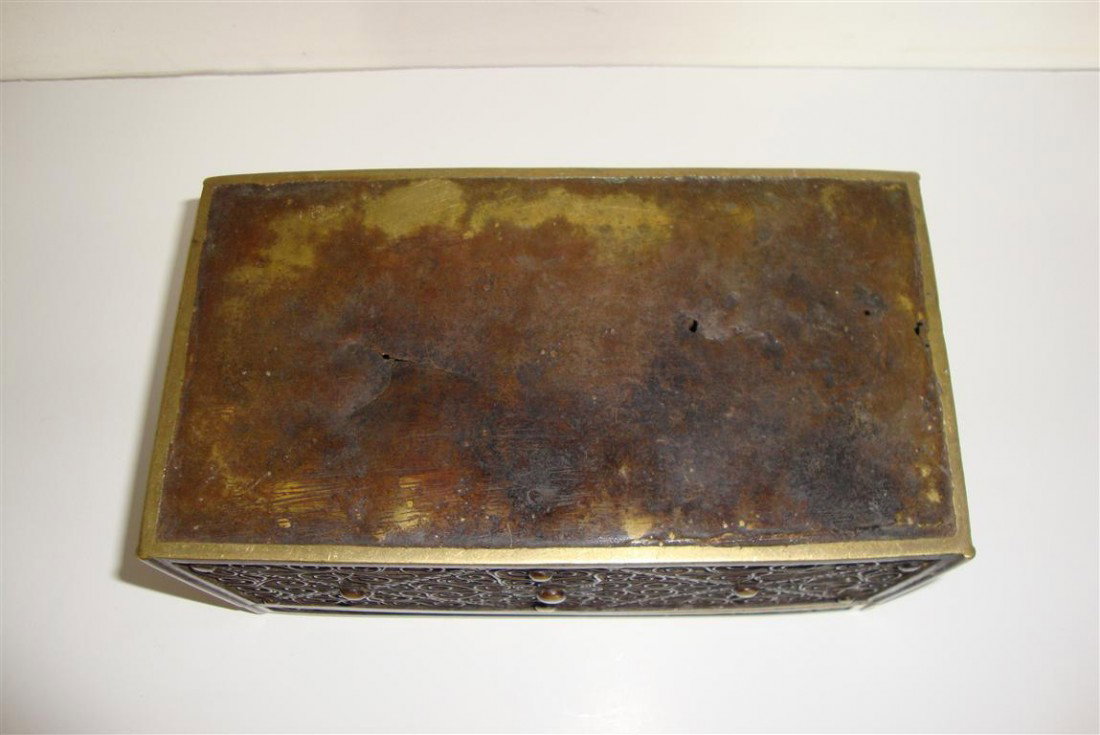 TAGO KAOLO TRIBAL BRASS BOX - 6