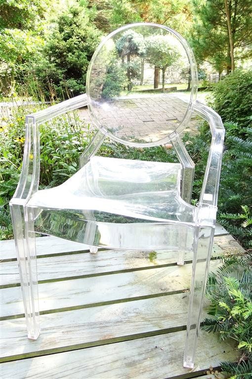 PHILLIPE STARCK "GHOST" ARMCHAIR: 36-1/2" high