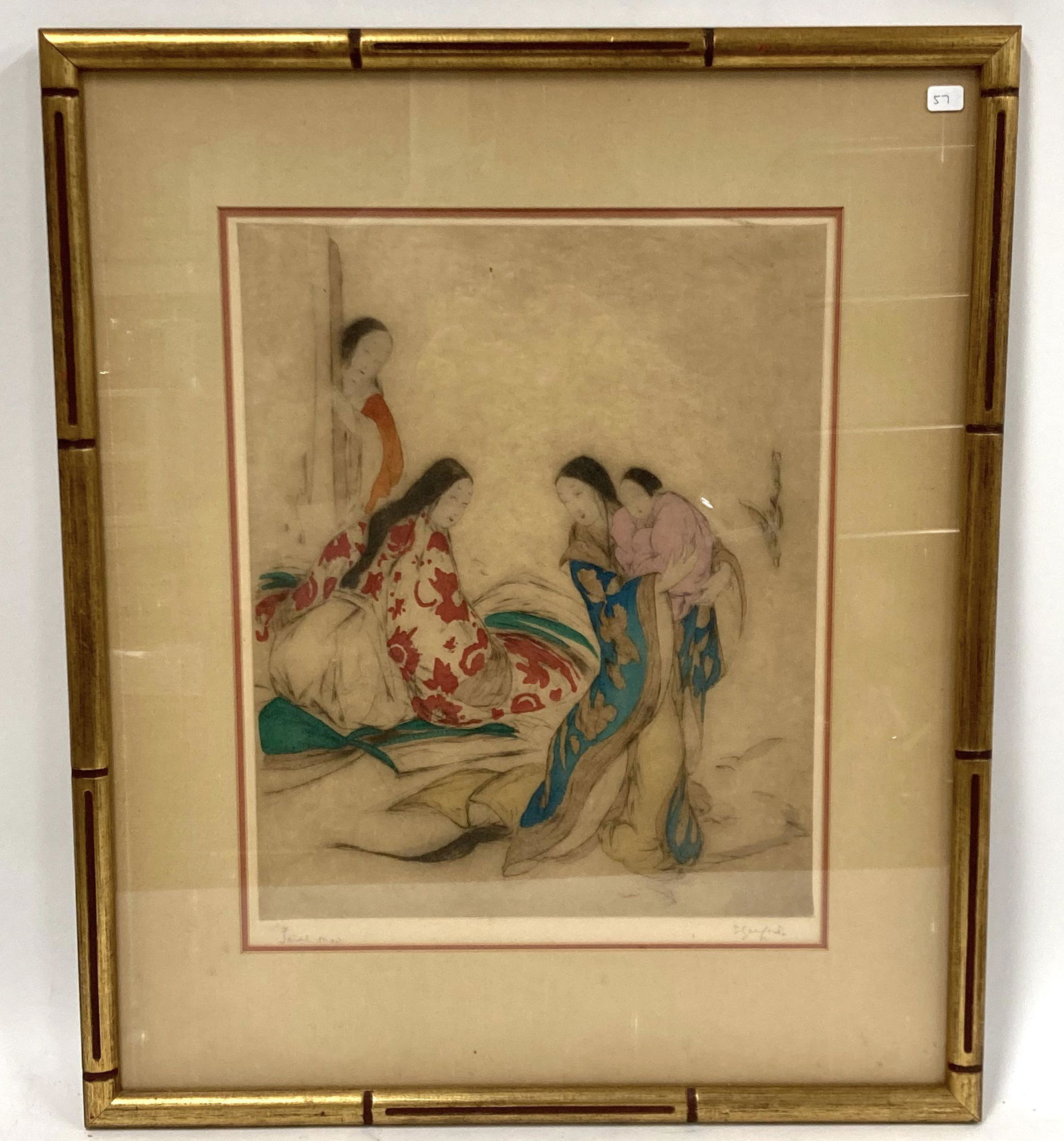 Elyse Ford Signed Aquatint (1 of 3)