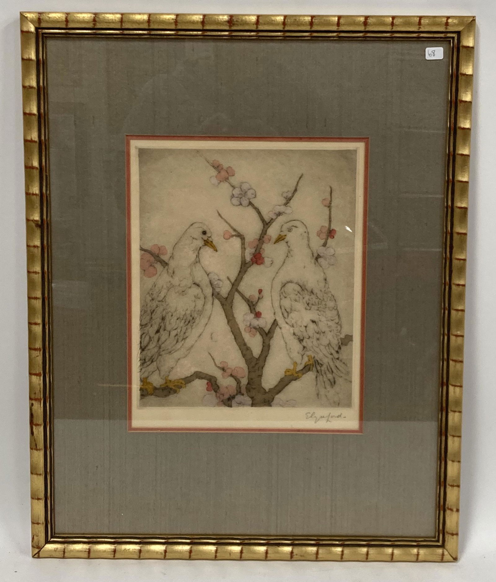 Elyse Ford Ltd. Ed. Lithograph. Signed (1 of 3)