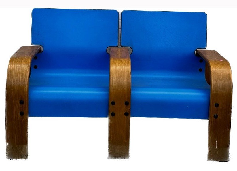 Mid-Century Modern Settee (1 of 1)