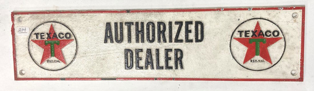 Texaco Authorized Dealer Sign (1 of 2)