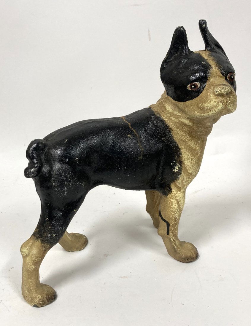 Cast Iron Door Stop: A dog. 10"H. x 8"W