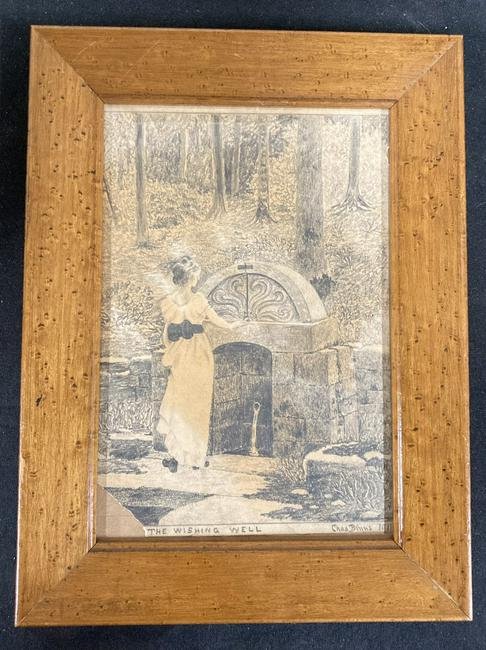 Charles Fergus Binns. Am. Drawing. Sgd. (1 of 1)