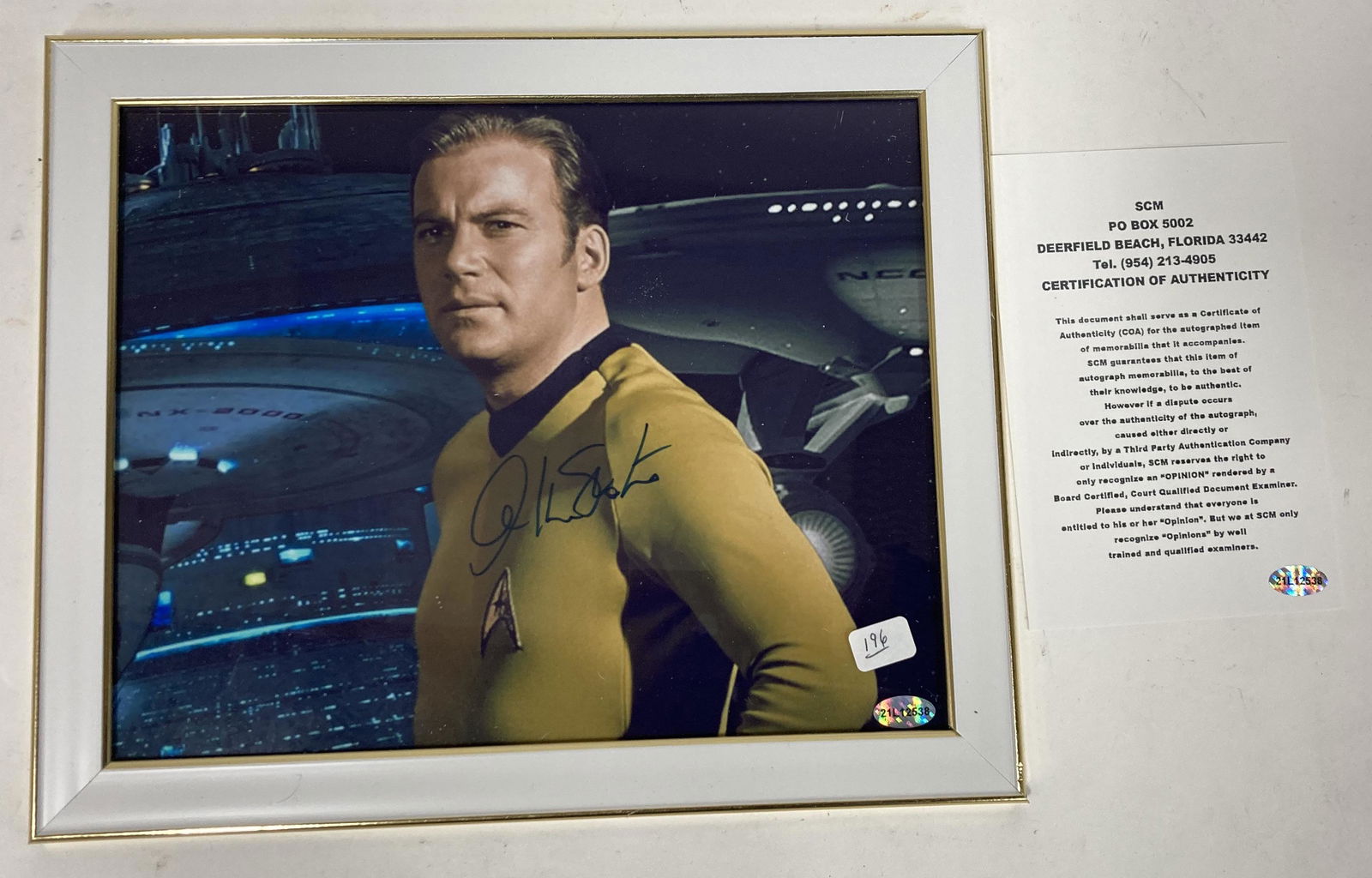 William Shatner Signed Photograph (1 of 1)
