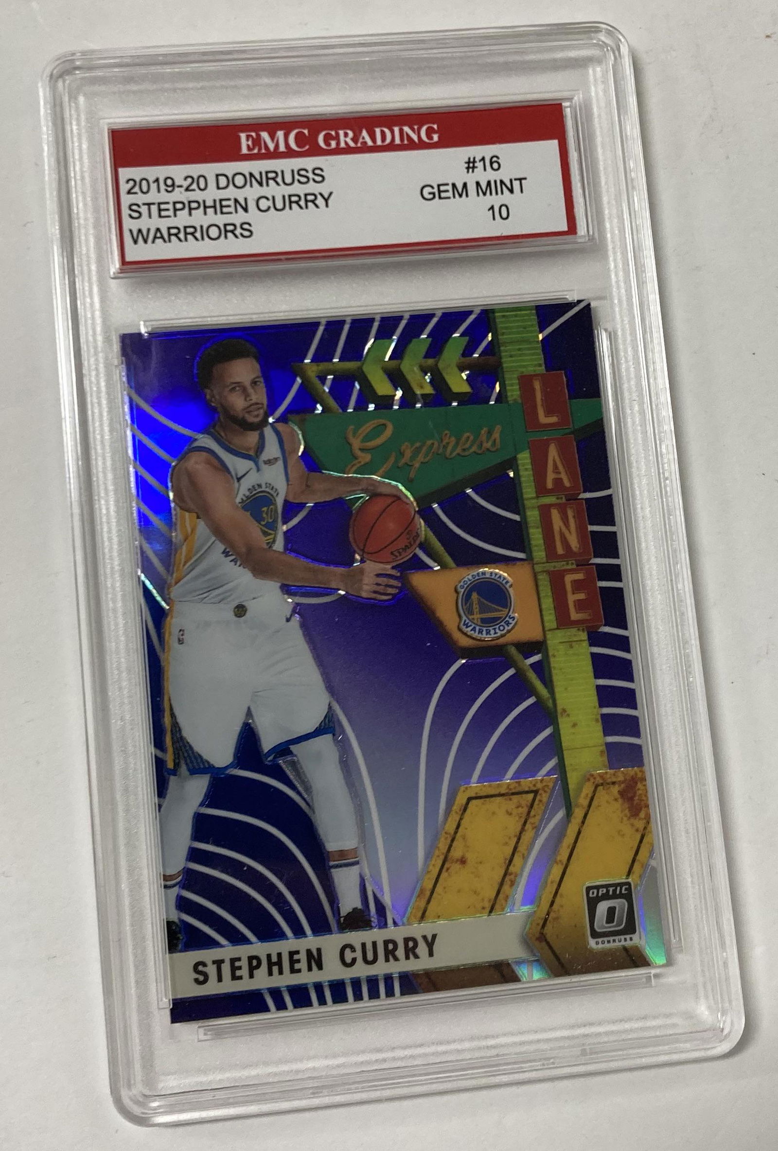 Stepphen Curry Graded Card Gem Mint 10 (1 of 2)