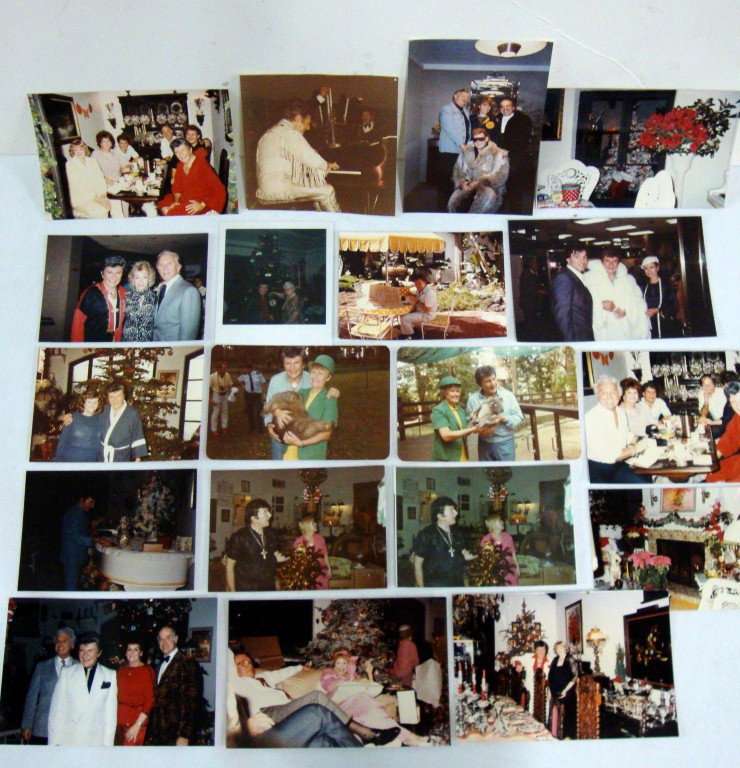 MISC PHOTOGRAPHS: All color photos, candids and group photos with family members and some to include Kirk Douglas and James Garner. Candids of Liberace and Dorothy decorating for Christmas 1984 in Palm Springs. Some Ch