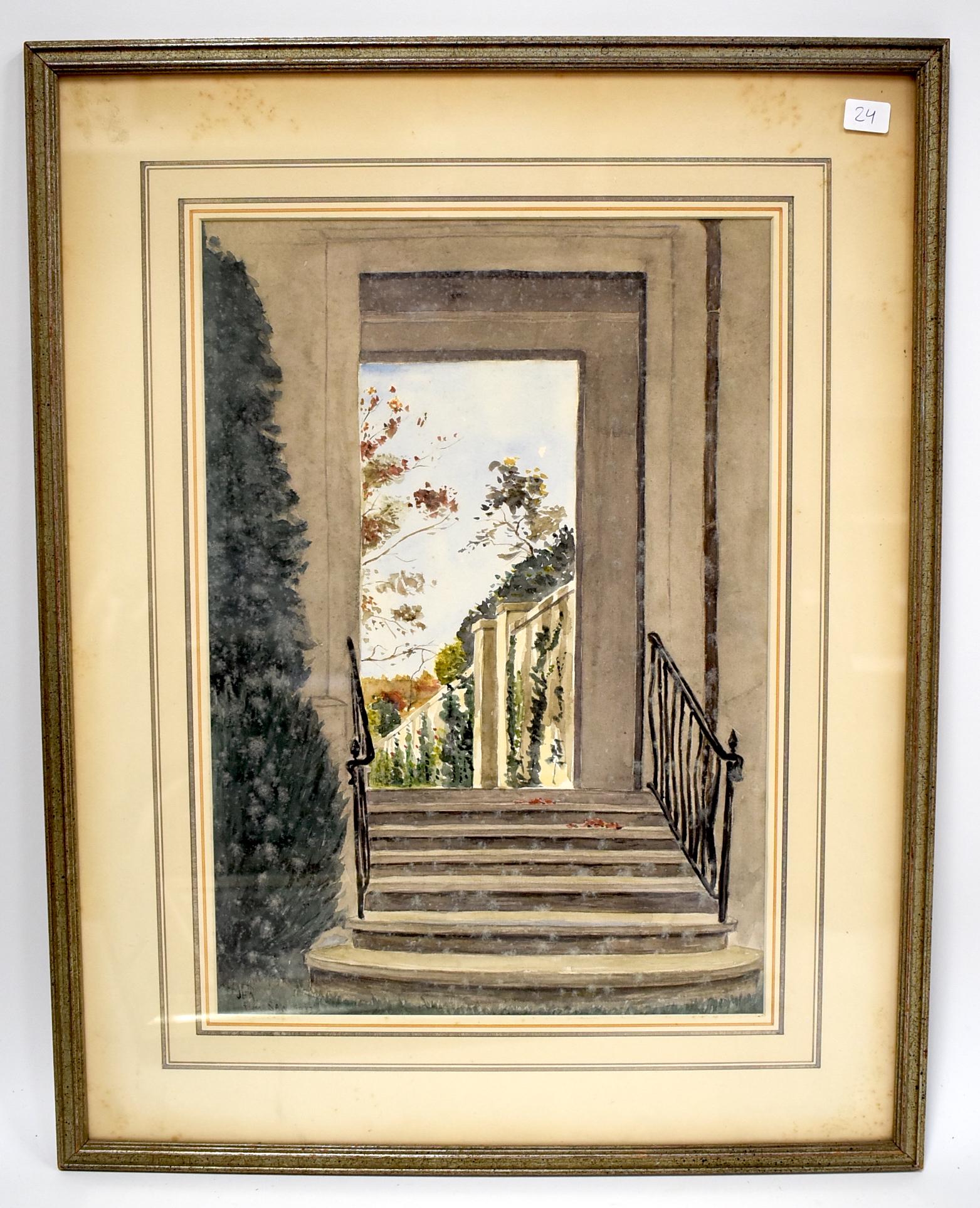 American Watercolor, Sgd. (1 of 1)