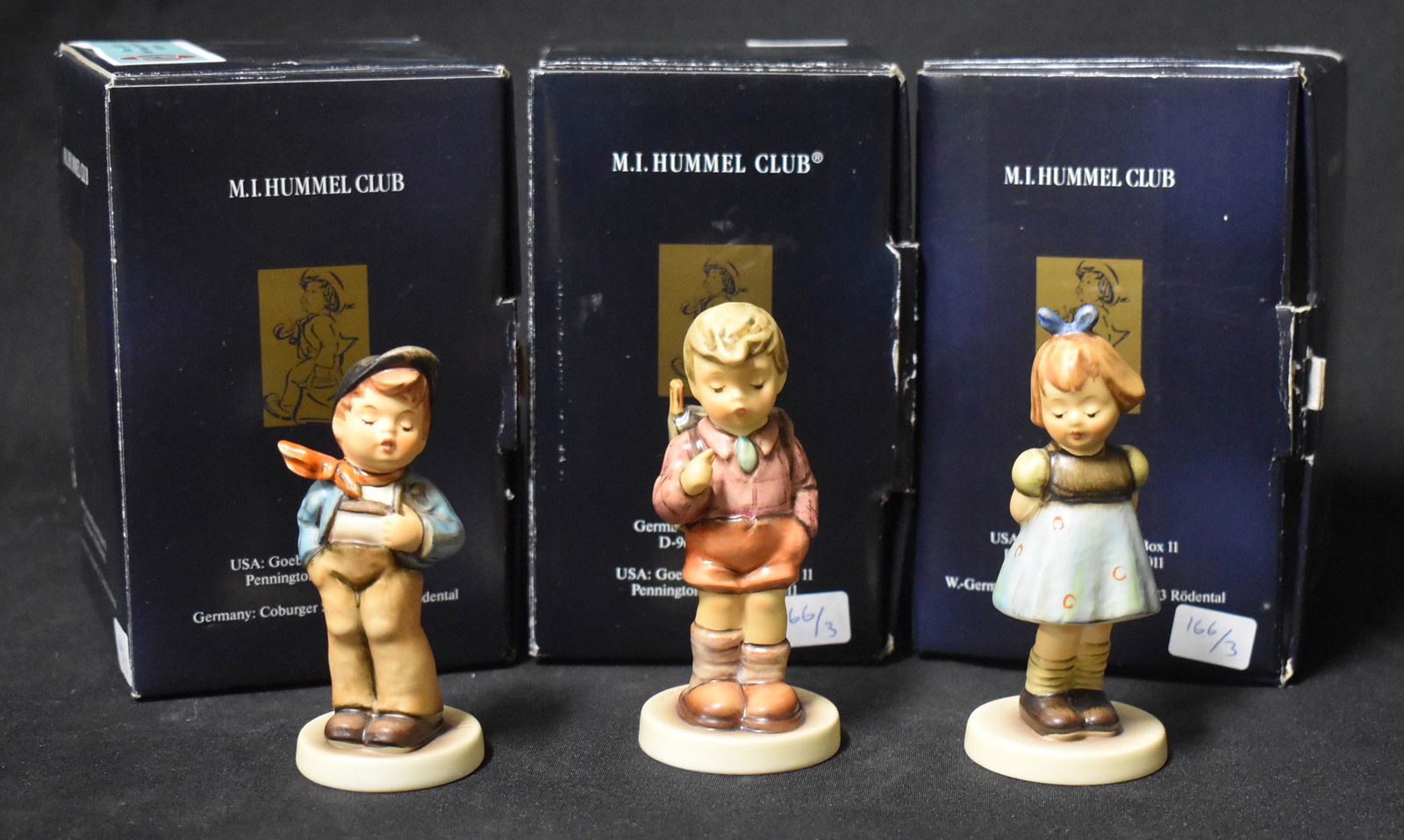 M.I. Hummel Club Figures (3) (1 of 4)