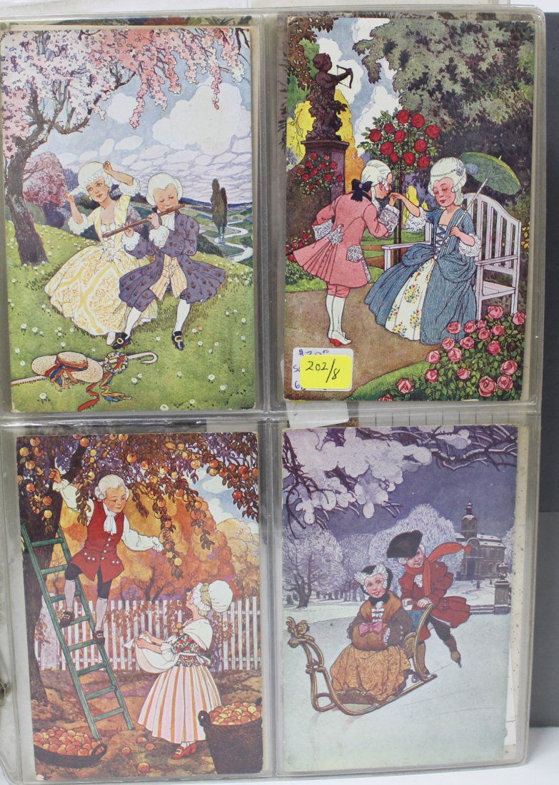 J. Wenig Four Seasons Postcards & a Second Set. (8) (1 of 12)