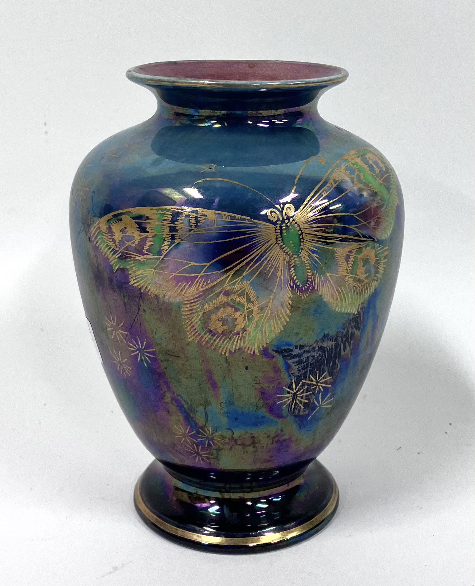 Shelley English Vase, Signed (1 of 3)