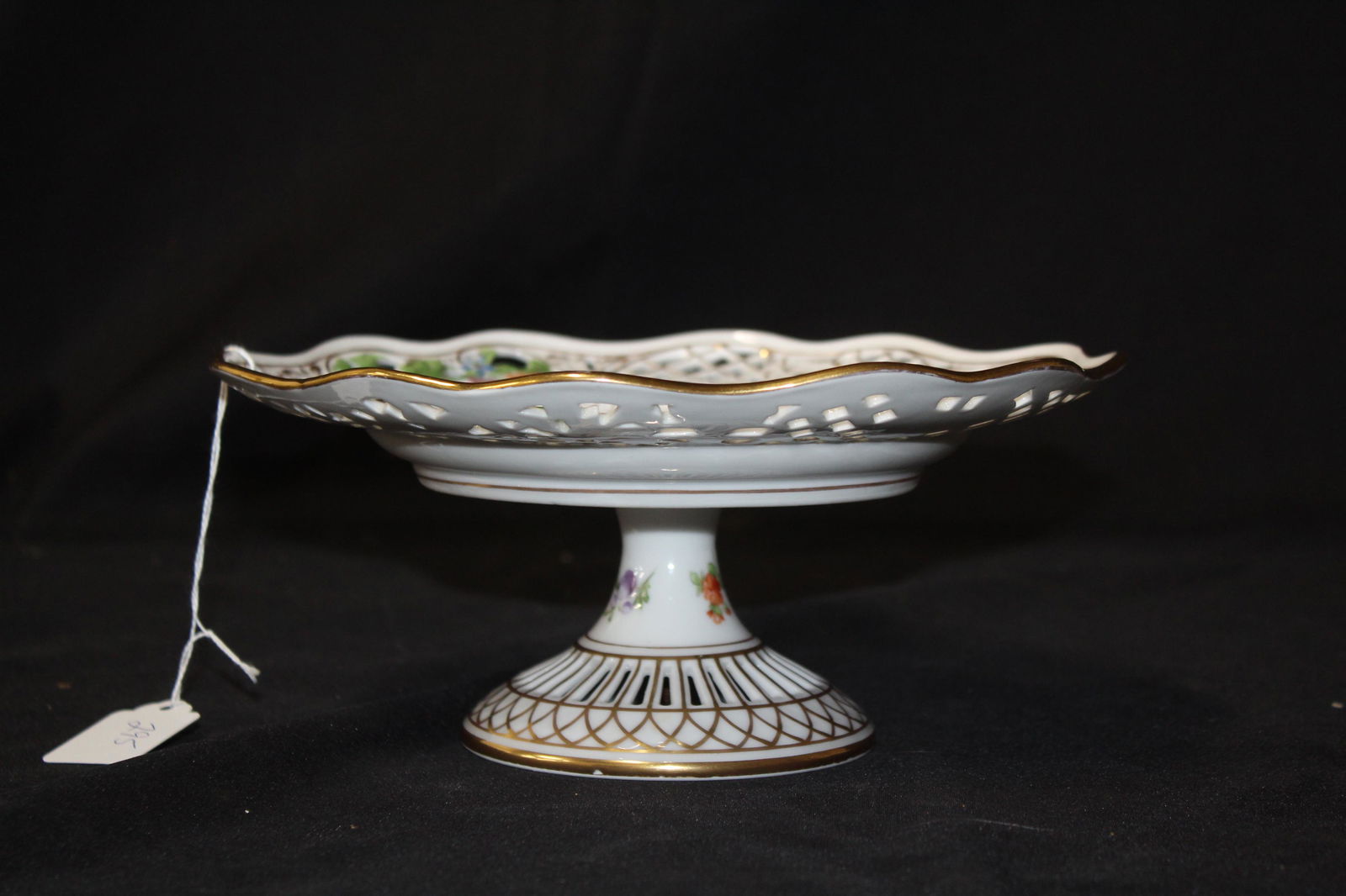 Dresden Pedestaled Antique Compote (1 of 3)
