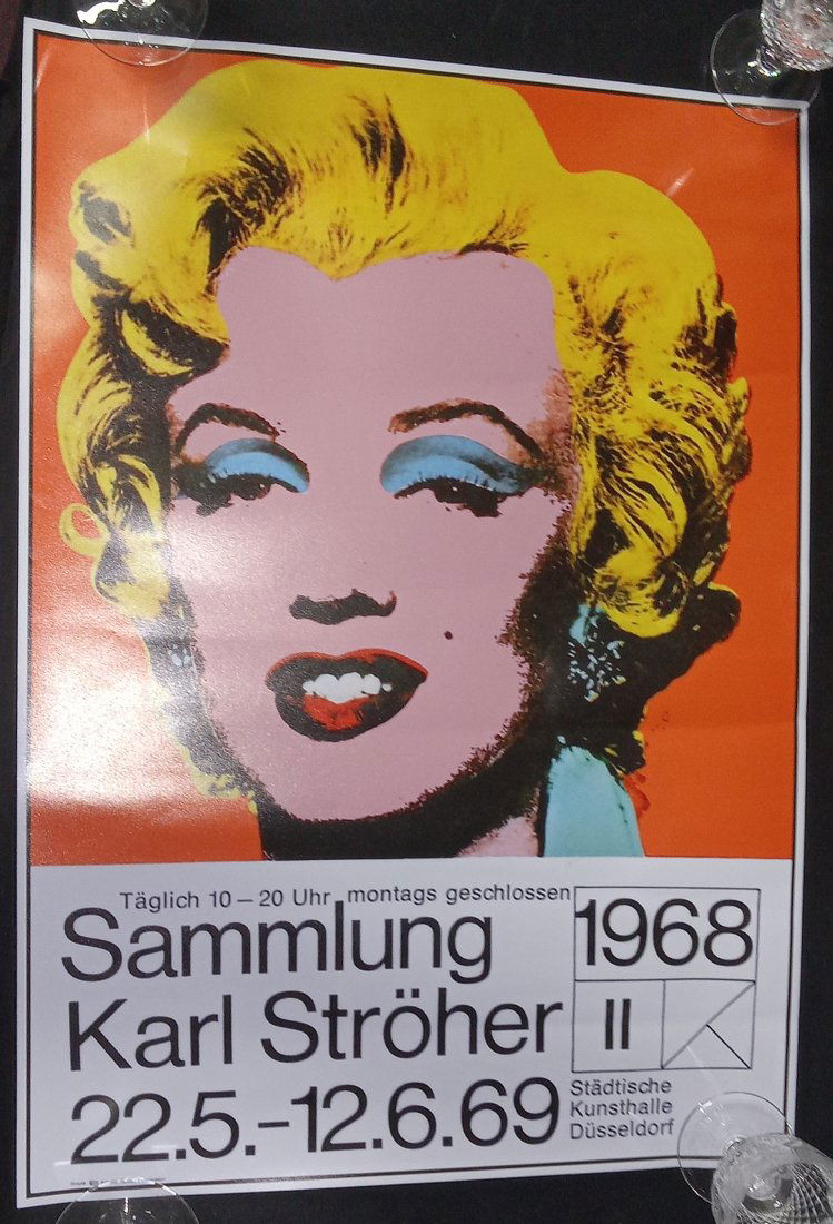 Andy Warhol Exhibition Poster (1 of 2)