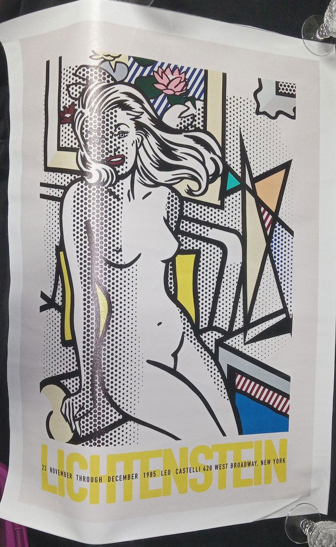Lichtenstein Exhibition Poster (1 of 2)