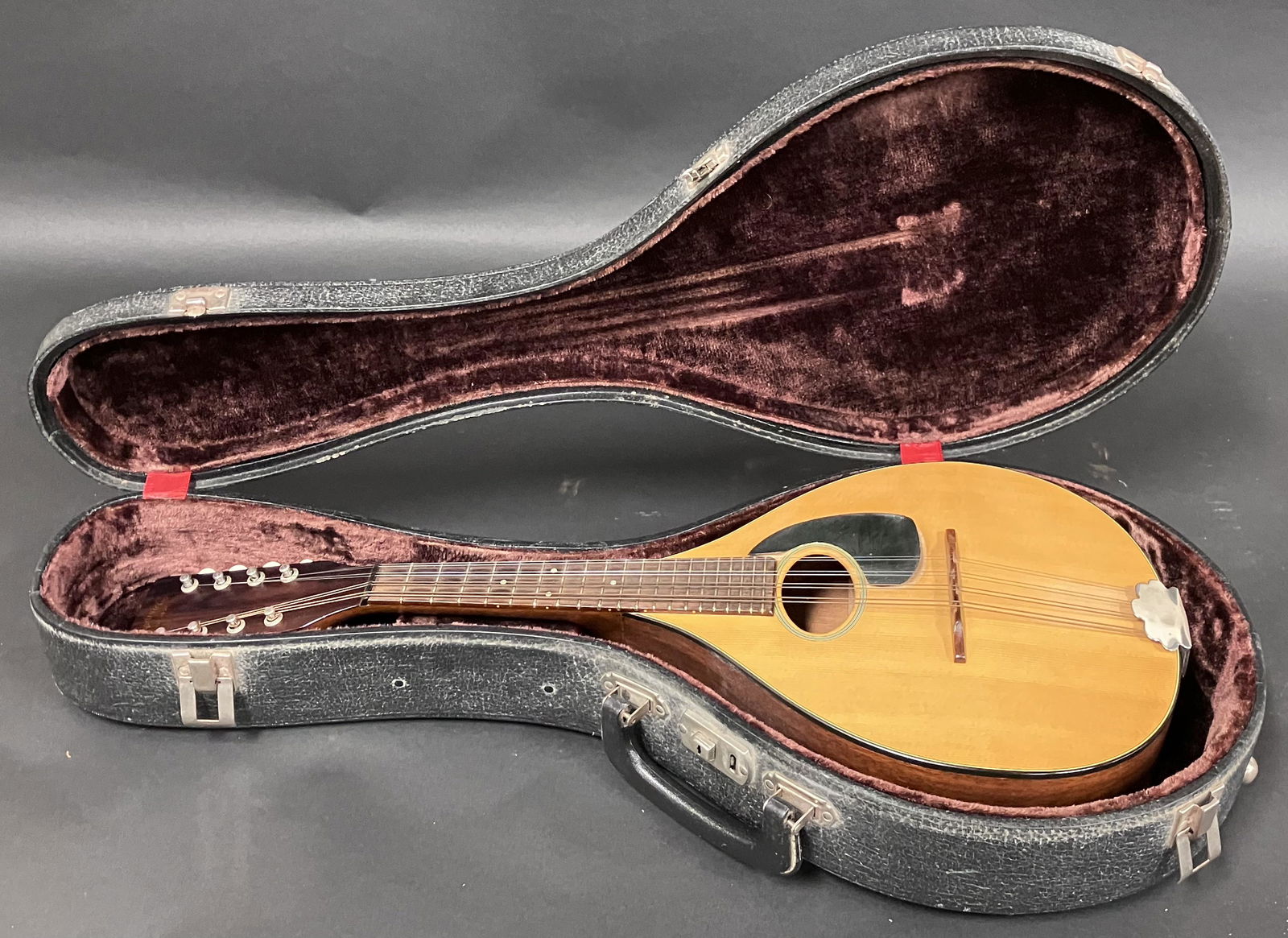 Antique Martin Solid Black Mandolin (1 of 14)