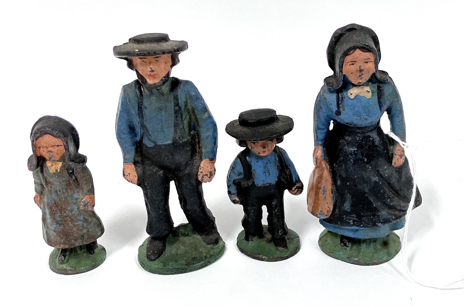 Cast Iron Pa. Dutch Figures (4) (1 of 3)