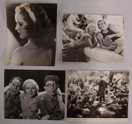 MOVIE STILLS - BETTY GRABLE (65): Portraits, candids, advertisements and movie scenes from: The Gay Divorcee; The Nitwits; Old Man Rhythm; Follow The Fleet; This Way Please; Pigskin Parade; Give Me A Sailor; Man About Town; Million Do
